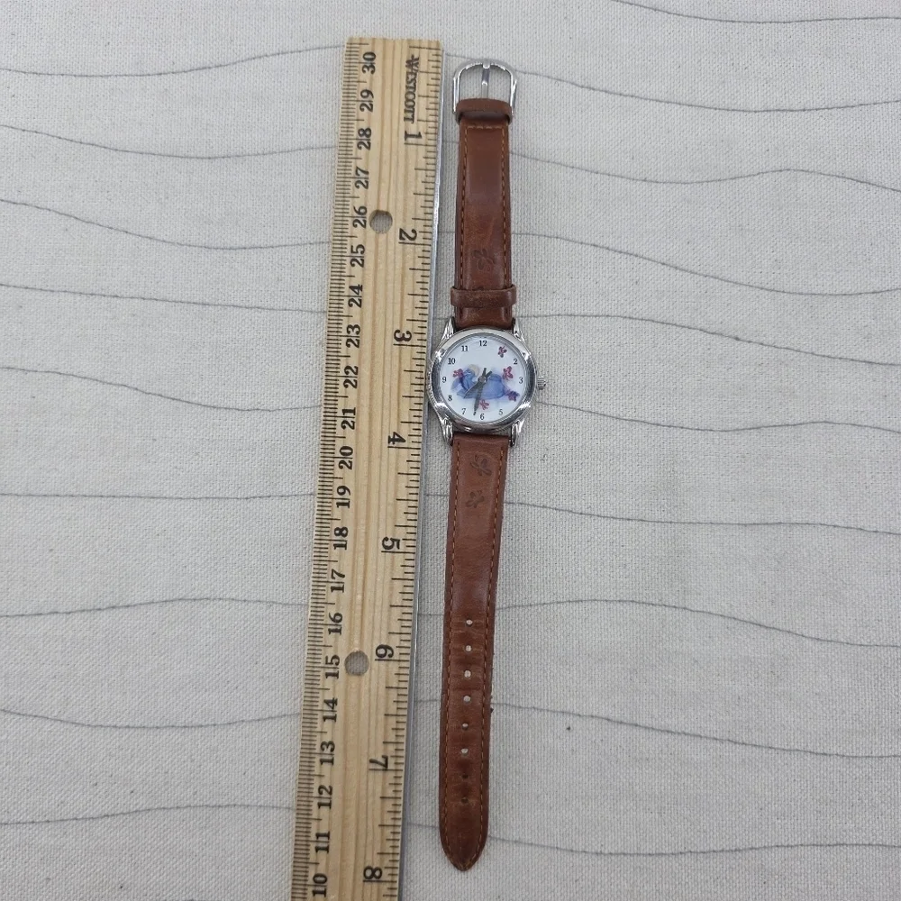 DISNEY Eeyore Flying Butterflies Watch By SII SEIKO MU0325 Needs New Battery